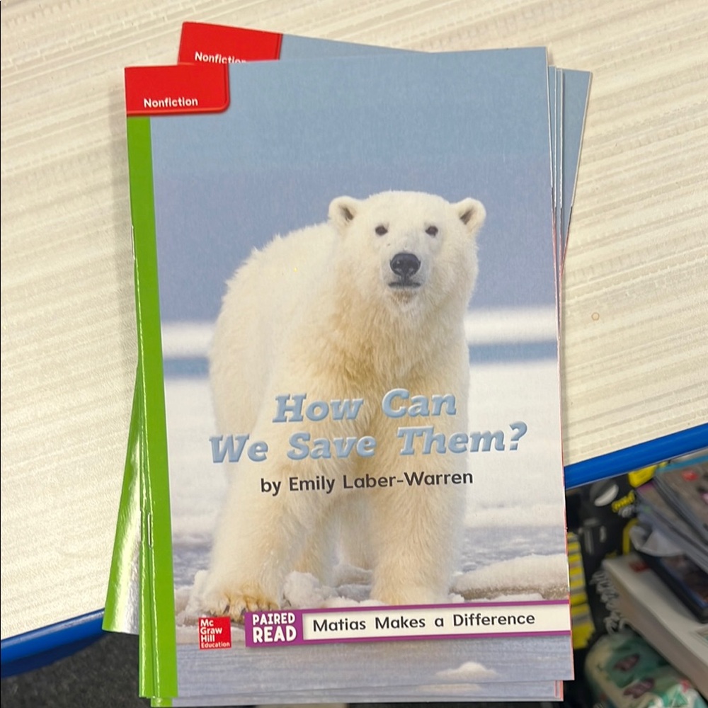 How Can We Save Them? Book by Emily Laber-Warren level R